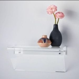west elm Acrylic Wall Shelf